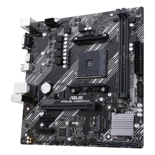 Placa Mãe Asus para AMD AM4 Prime A520M-K 2xDDR4
