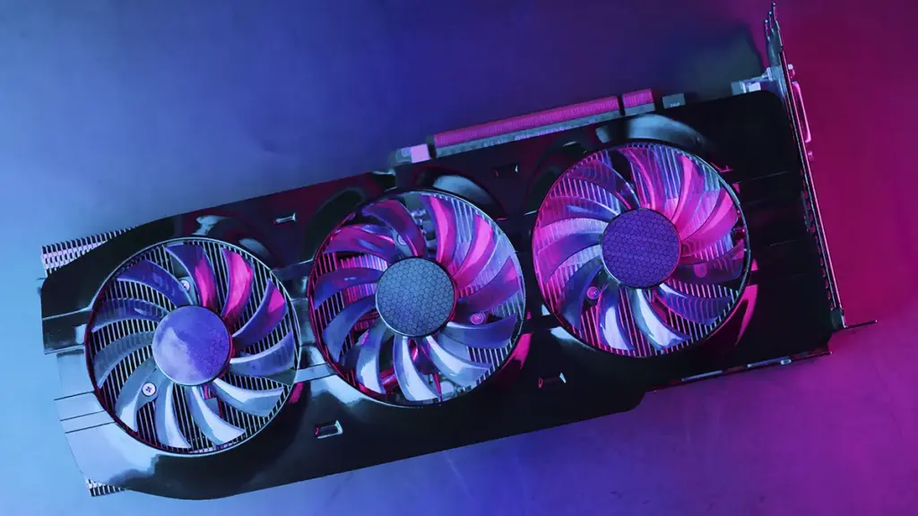 Placa de vídeo para PC gamer com resfriamento avançado e iluminação RGB