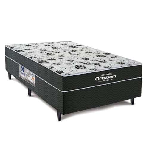 Cama Box Casal Conjugada de Espuma - Union Ortopedic - Ortobom