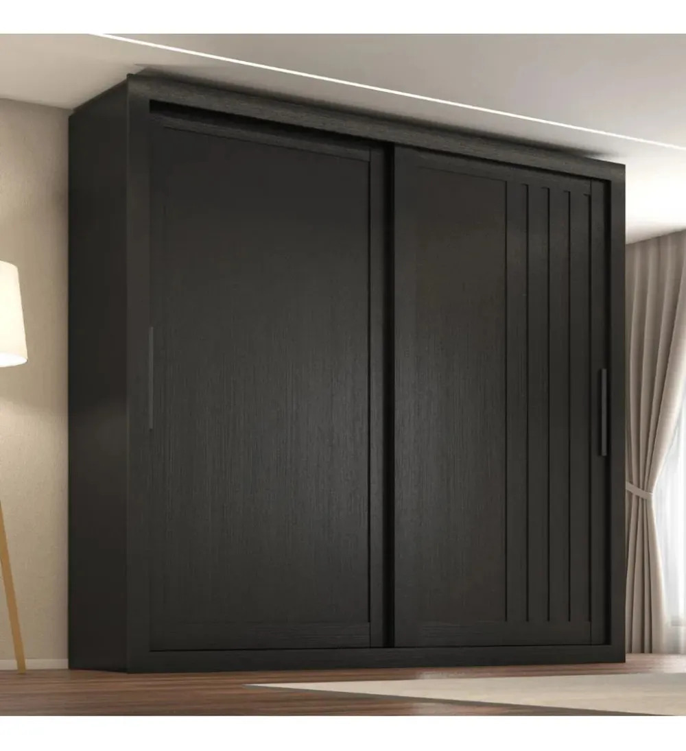 Guarda Roupa Casal 2 Portas de Correr Trianon Zanzini