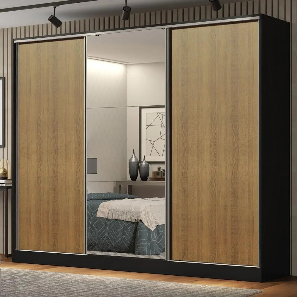 Guarda Roupa Casal Mdf Madesa Royale