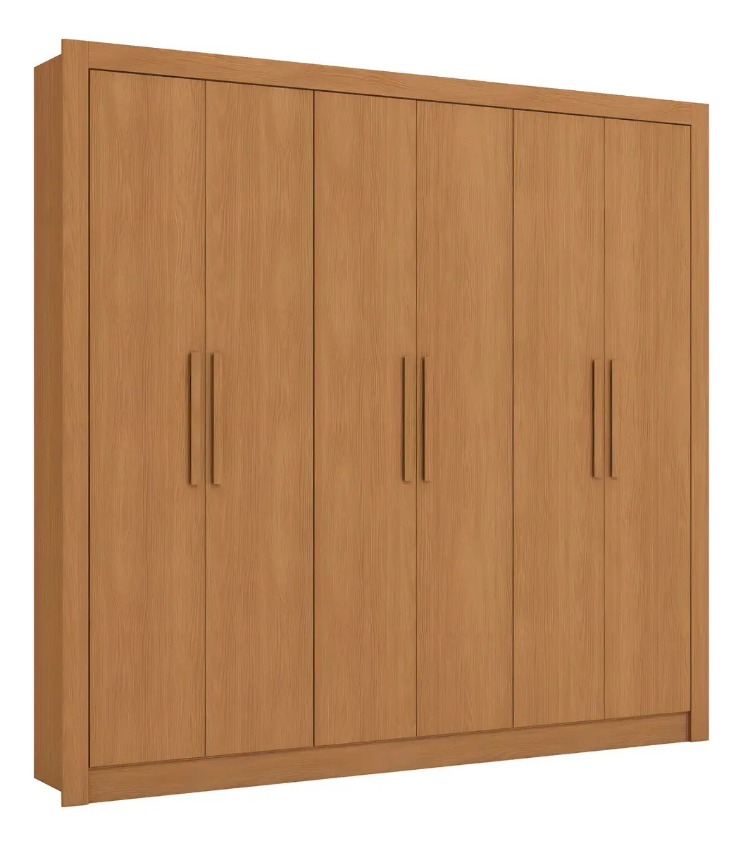 Guarda Roupa/Roupeiro 6 Portas 2 Gavetas Kappesberg M569