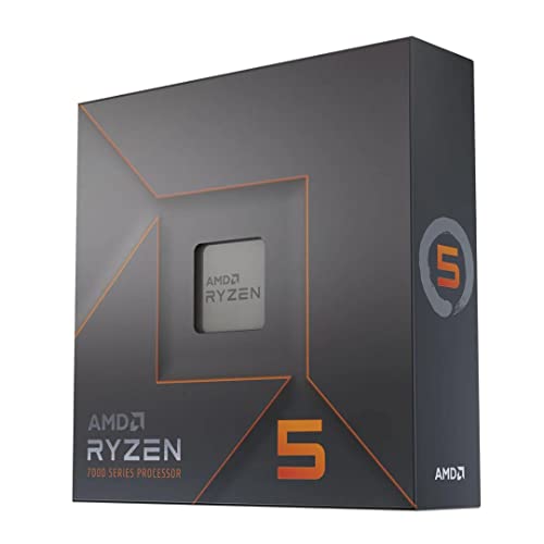Processador AMD Ryzen 5 7600X Box AM5/6 Cores/12 Threads/5.3GHz/38MB