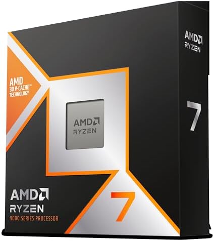 Processador AMD Ryzen 7 9800X3D AM5 5.2 GHz