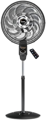 Ventilador de Coluna Mallory Max Control Controle Remoto 140W - PR-GR - 127V ou 220V
