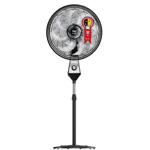 Ventilador WAP Flow Turbo 180W 8 Pás com Ajuste de Altura e 3 Velocidades