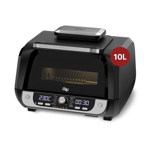 WAP Fritadeira Elétrica Air Fryer Barbecue Digital 12 em 1